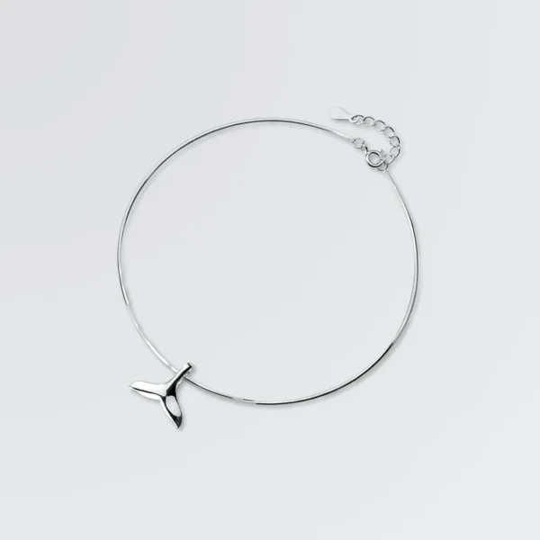 Lovely Dolphin Tail Anklet - Image 3